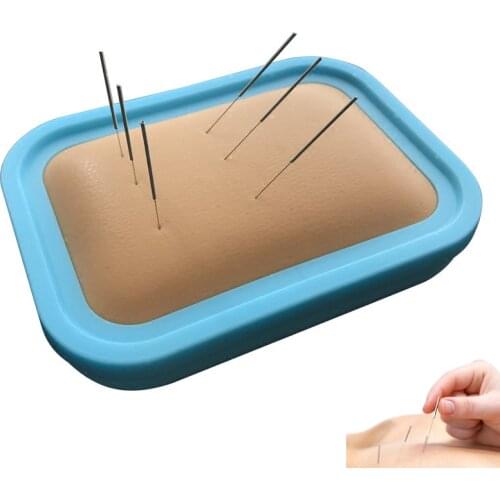 Acupuncture Skill Learning Practice Simulation Skin Model Acupuncture Training Bag Practice board