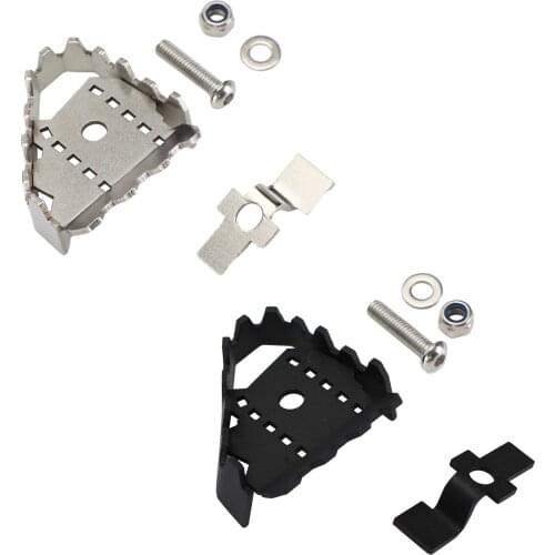 Topteng Pair Alu Foot Peg Rests Footpegs Pedal Fit For Yamaha Tenere 700 / Xtz700 19+ Silver Motorcycle Accessories