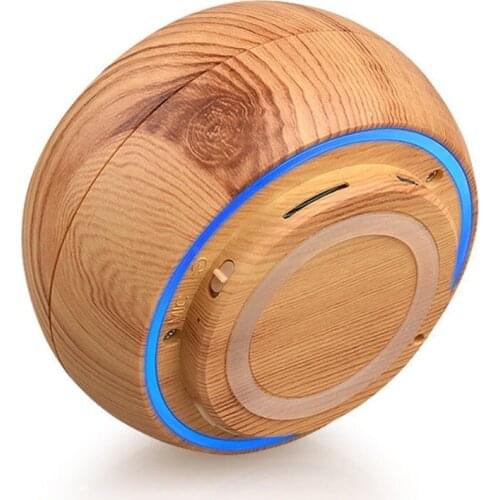 Wireless Mini Wooden Bluetooth Speaker Portable Subwoofer TF Card Mp3 Player