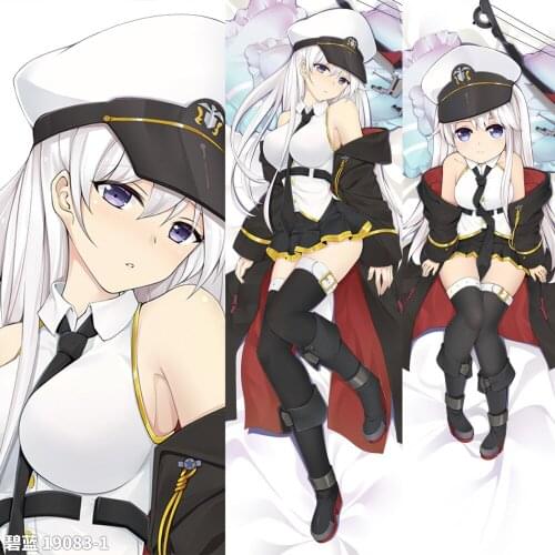 Anime Azur Lane USS Enterprise Dakimakura 2WAY Hugging Body Pillow Case Game Otaku Pillow Cushion Cover Gifts Cosplay