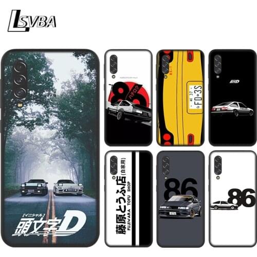Initial D AE86 For Galaxy Samsung A90 A80 A70 A70S A60 A50 A50S A40 A30 A30S A20 A20E A10 A2 Core Phone Case