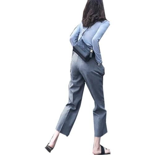 Женские деловые брюки ECTIC China At AliExpress