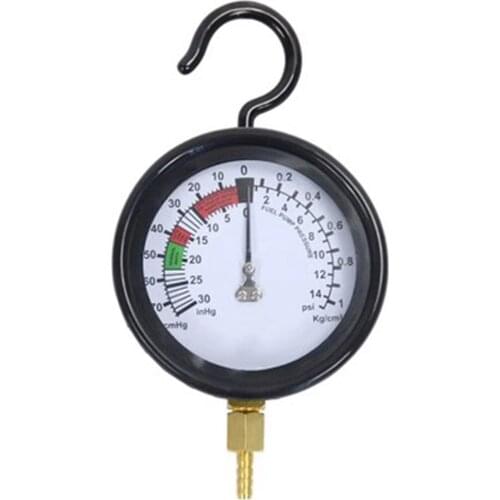 Vacuum Fuel Pump Pressure Testing Gauge Set Tool Kit In Case