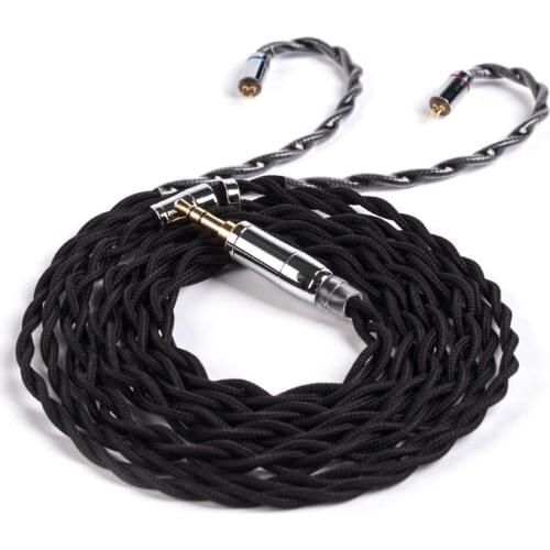 KBEAR 4 Core 5N UPOCC Singel Silver Copper Litz 3.5/2.5/4.4mm MMCX/0.78mm/QDC 2Pin For ZSX C12 KXXS ZSN Pro BLON BL-03 BL-05