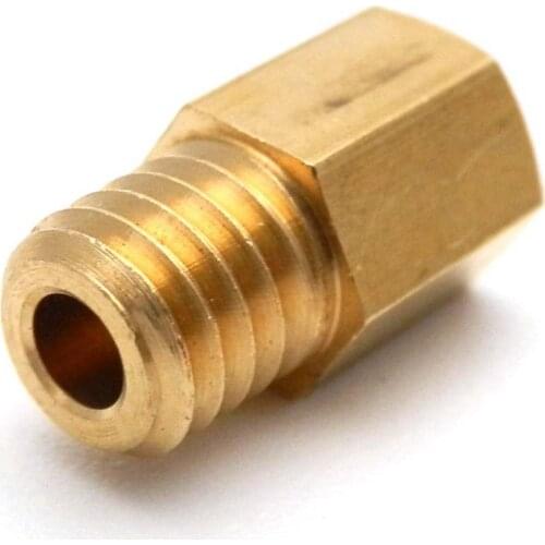 Motorcycle Carburetter Brass Hex Type Main Jet 5.2x0.75mm Thread For MIKUNI VM/TM/TMX Carburetor Carb Size 100-200