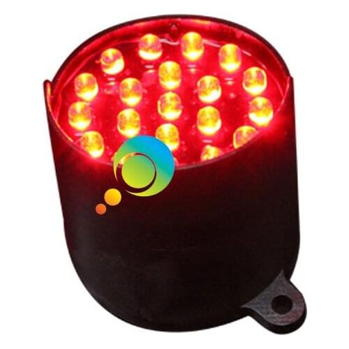 Red 52mm high quality LED arrow board parts LED pixel module traffic signal light