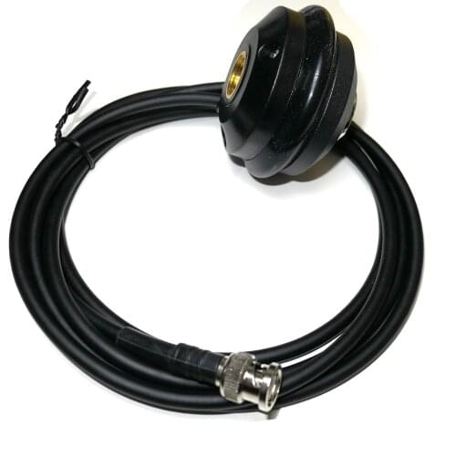 Whip Antenna Pole Mount, 2m Cable, BNC connector for PDL Radio