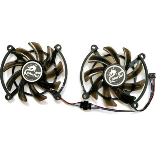 Original for Colorful iGame 1060-3GD5 GAMING GTX 1070 Video Graphics card cooling fan