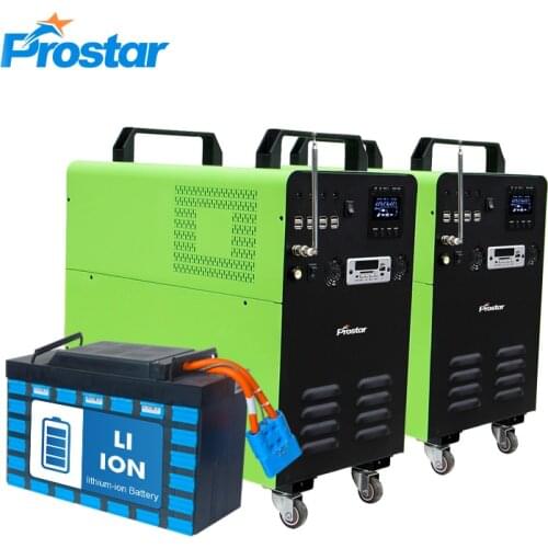 1000W Portable Power Station 1KW Solar Energy Systems Charger Generator 110V Lithium Battery Supply Bank