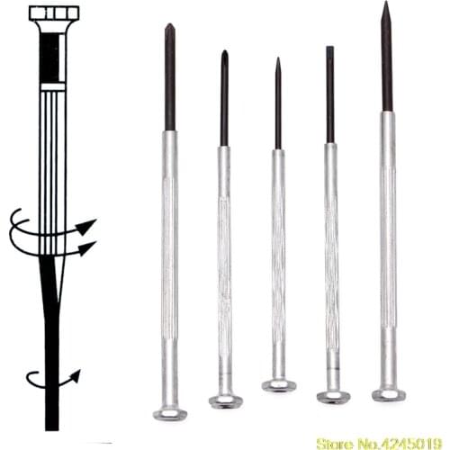 5Pcs/Set Precision Screwdriver Micro Jewelers Mini Watchmakers Tools New Sell