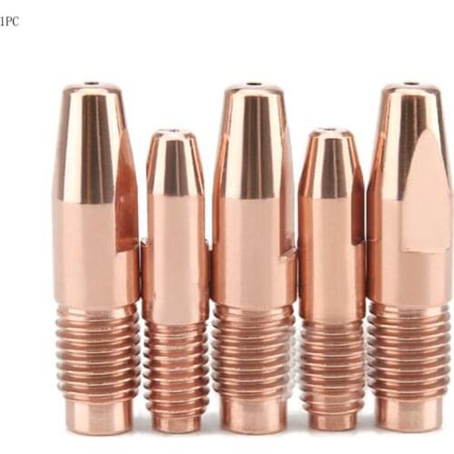 Durable electrode nozzle for wire feeding conductive mouth nozzle