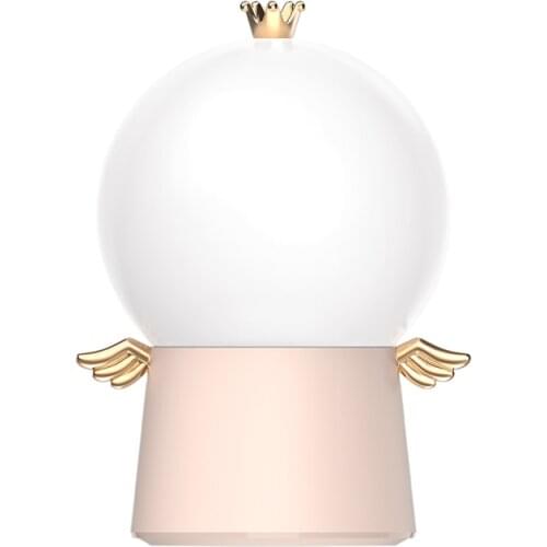 Guardian angel projection lamp LED multifunctional fantasy starry sky rotating music night light creative childrens birthday