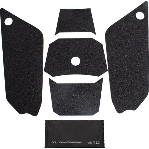 For KAWASAKI Z900 2017-ON Motorcycle Black PVC Rubber Front Fuel Tank Protection Decal Sticke