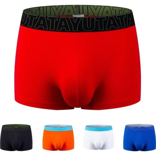 Sexy Mens Underwear Cotton Boxer Homme Tрусы Mужские B171