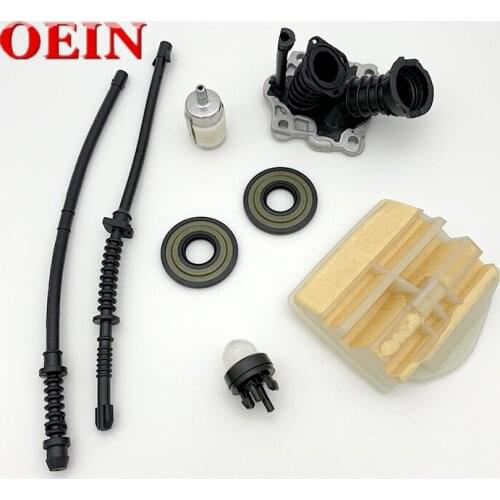 Air Filter Intake Manifold Gas Fuel Return Line Hose Pipe Filter For HUSQVARNA 450 445 E 450E 445E Gas Chainsaw Parts 544082301