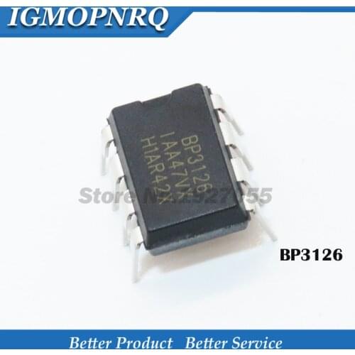 10pcs/lot BP3126 DIP-8 P3126 3126 high precision primary side feedback LED constant current switch new