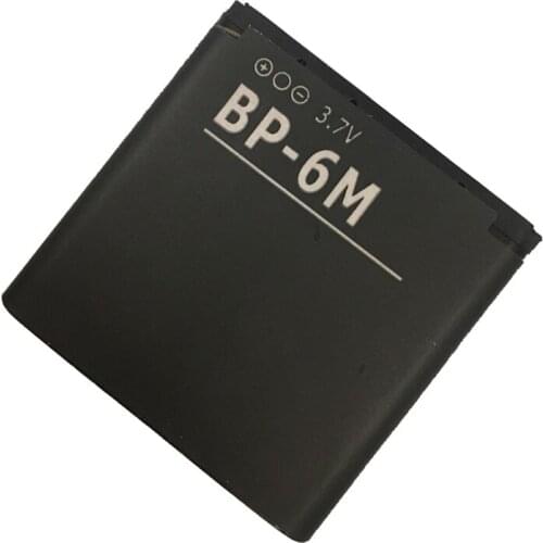 10pcs/lot Original BP-6M BP 6M Battery FOR NOKIA 6233 6280 6288 9300 N73 N93 Replacement Phone Battery Batteries Batteria