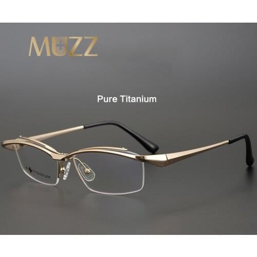 100% Pure Titanium Men Glasses Super Light Square Flip Up 2022 Eyeglass Frames Myopia Hyperopia Prescription Eyeglasses Eyewear