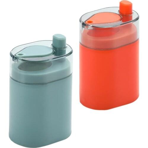 2PCS Pop Up Toothpick Holder Semi Automatic Toothpick Dispenser Storage Box