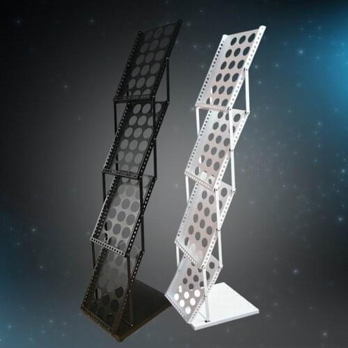 4 Sets A4 Magazine Brochure Catalogue Literature Poster Page Holder Tray Folding Holder Display Rack In Booth Exhibition Shop
