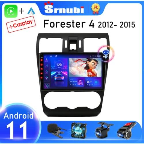 Android 10.0 Car Radio For Subaru Forester XV WRX 2012-2015 2 Din Multimedia Player GPS Navigation 4G+64G DSP RDS Split Screen