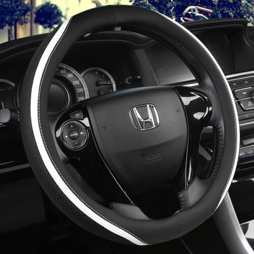 Car Steering Wheel Cover PU Leather for HONDA CIVIC 2004 2006 2007 2008 2009 2012 2013 2014 Auto Accessories