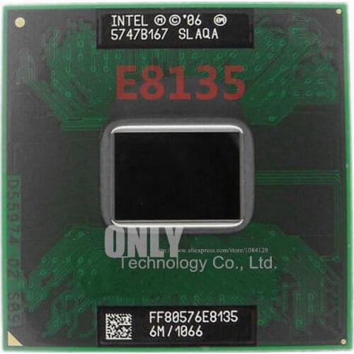 Free Shipping Laptop CPU E8135 2.66/6M/1066 SLG8W Official version scrattered pieces