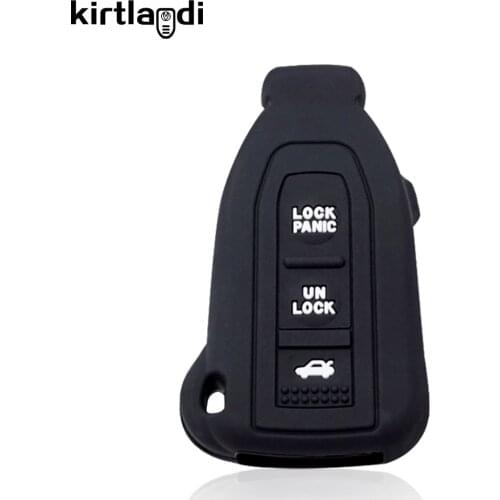 Kirtlandi Silicone Car Key Cover Case for Lexus LS430 RX330 RX350 2002-2006 Old Model Remote Key Holder Keychain Protection Skin