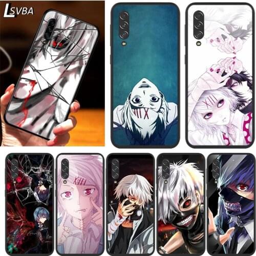 Japan Tokyo goul for Samsung Galaxy A90 A80 A70 A60 A50 A40 A30 A20 A10 M60S M40 M31 M30 M21 M20 M10 Black Phone Case