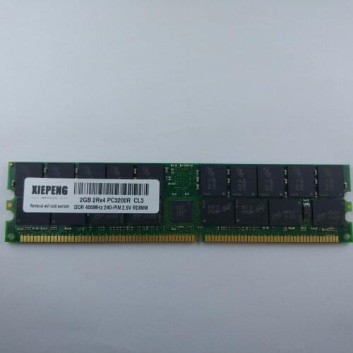 For IBM e326m 39M5806 73P3235 Server RAM 2GB DDR400 PC3200 ECC REG 2GB 2Rx4 PC3200R DDR 400 ECC Reg Memory