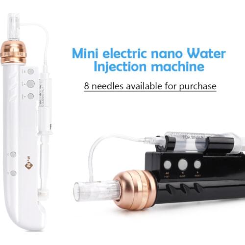 Hydra Injector Aqua Derma Pen 10/50pcs Meso Gun Needles 9pin 12pin 24pin 36pin 3D 5D NANO For Water Microneedeling pen Tool