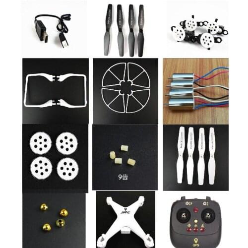 JJRC A20G H68G GPS RC Quadcopter spare parts blade motor body shell Landing gear Protection frame motor seat gear charger etc
