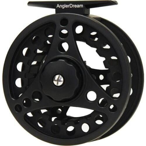 Fly Fishing Reel 1/2 3/4 5/6 7/8WT Die Large Arbor Aluminum Alloy Fly Fishing Reels CNC Machine Fly Reel fishing reel