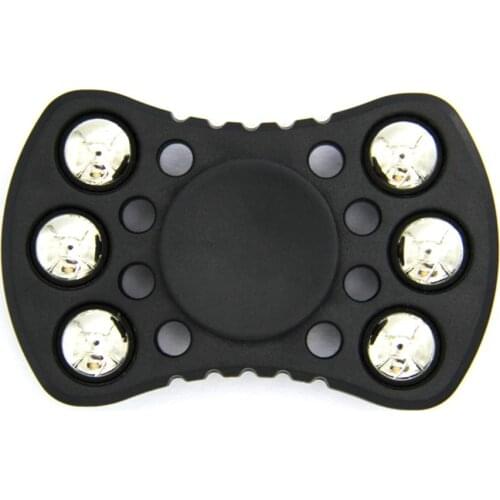 Creative Fidget Spinner EDC Hand Spinner with Six Metal Beads Stress Anxiety Reducer Focus Toy for Kids Adult