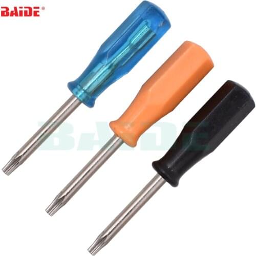 NEW Torx Screwdriver Bit 55mm Length Long Steel Magnetic Security Screw Driver T6 T8 T10 5000pcs/lot