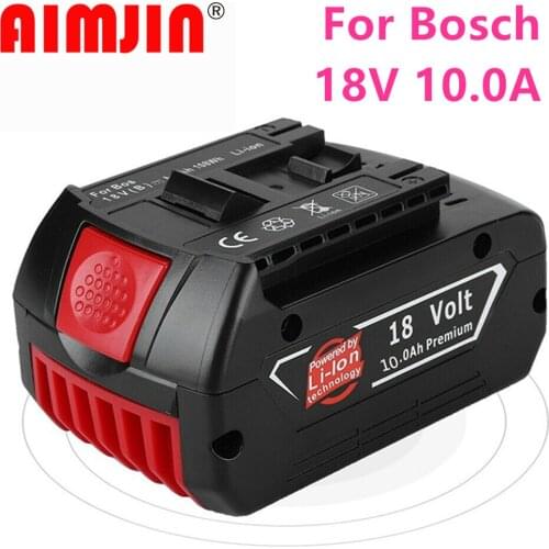 Newest 18V 10000mah Power Tool Replaceable Battery Is Suitable for Various 18V Bosch Models