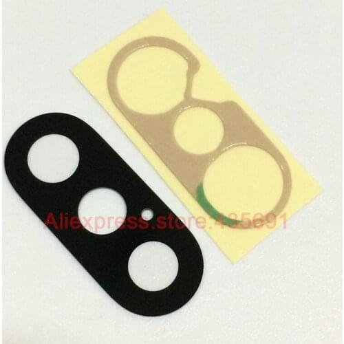 5PCS/lot Original Back Rear Camera Sapphire Crystal Glass Lens Cover with Adhesive Sticker Tape For iPhone XS XS MAX Replacement