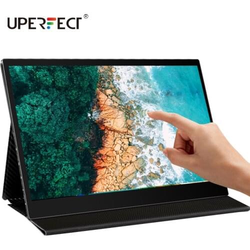 UPERFECT FHD 1080P IPS Type-C Portable Monitor Eye Care Screen with HDMI/USB-C For Laptop PC/MAC/PS4/Xbox/Switch Smart Cover