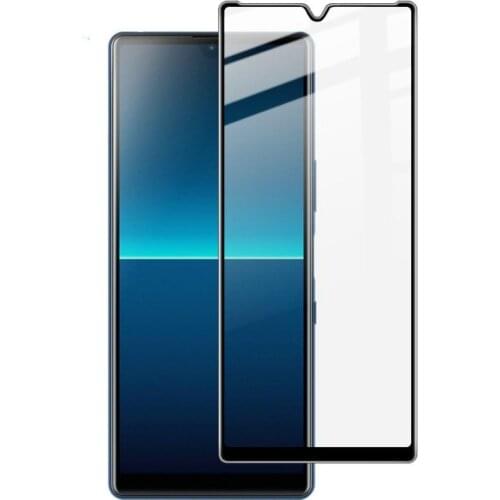 Full Glue Cover Tempered Glass Screen Protector Film for Sony Xperia L4 XQ-AD51 XQ-AD52