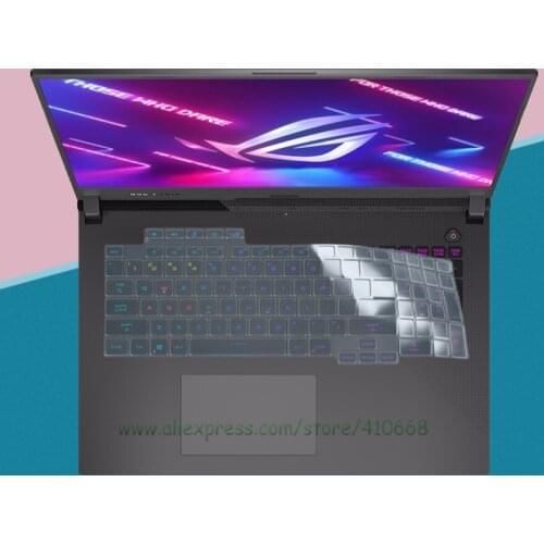 High Transparent Tpu Keyboard Cover Skin Protector For Asus ROG Strix G17 G713 G713Q G713QR G713 QR QM 17.3 inch Gaming Laptop