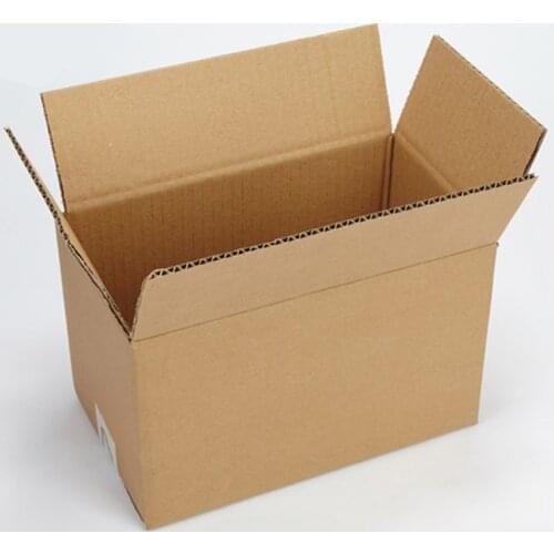 20Pcs Corrugated Carton Kraft Paper Corrugated Boxes Small Box Mailer 3-Layers Paper Packaging Box Logistics Supplies 5 Sizes