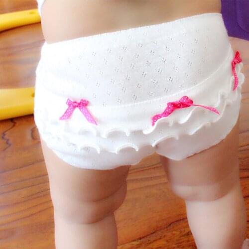 4pieces/lot cotton baby underwear girls underpanties kids briefs 2017 New fashion 0-3-5 Year free shipping