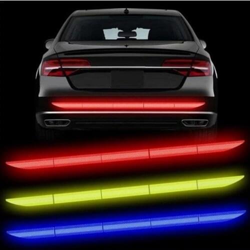 5 pcs/set Car Reflective Stickers Reflective Tape for Car Body Trunk Auto Accessories Exterior Warning Reflex Reflectante Strip