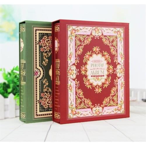 The New 4D Large 6-inch 200 Pages Photo Album Scrapbook Paper Baby Family Scrapbook Albums Wedding Photo Album Scrapbooking