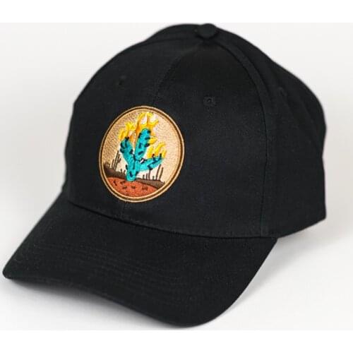 TUNICA 2018 Brand New Cactus Embroidered Baseball Cap Black 6 Panel Fishing Hat Travis Scotts rodeo Cap White Snapback Cap