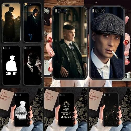 Peaky Blinders Phone case For Xiaomi Mi Max Note 3 A2 A3 8 9 9T 10 Lite Pro Ultra black 3D back silicone hoesjes painting