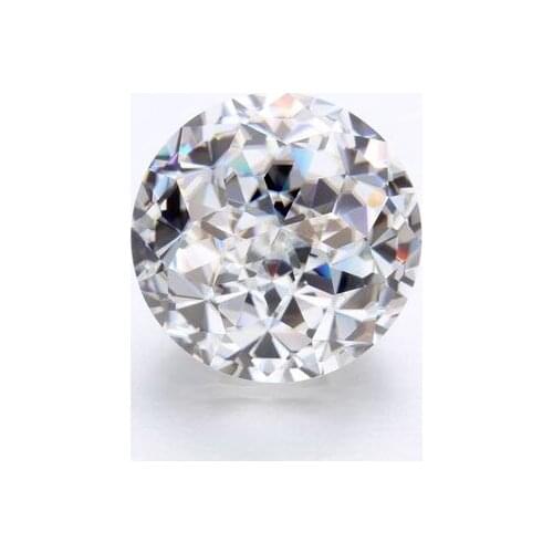 Loose Moissanites Stone DEF White Color 5mm-10mm Round Jubilee Cut Top Quality Moissanites Gemstone Diamonds for Ring Making