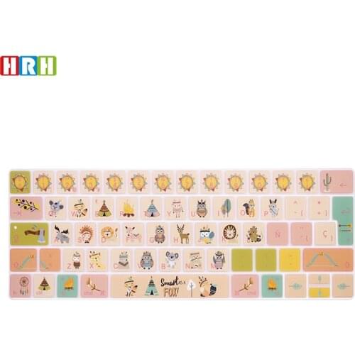HRH Painted design Spanish Keyboard Skin MacBook Pro New 13"Pro with Touch Bar A2159 A1706 A1989 Pro 15.4"Pro A1707 A1990