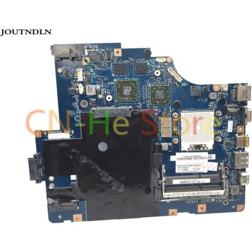 JOUTNDLN FOR Lenovo G565 Z565 Laptop Motherboard LA-5754P DDR3 Integrated Graphics with HDMI & gratis CPU HD 6470 or 5470 GPU