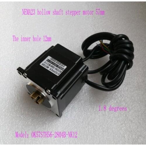 NEMA 23 stepper motor 57 series inner slicer motor hollow shaft motor inner